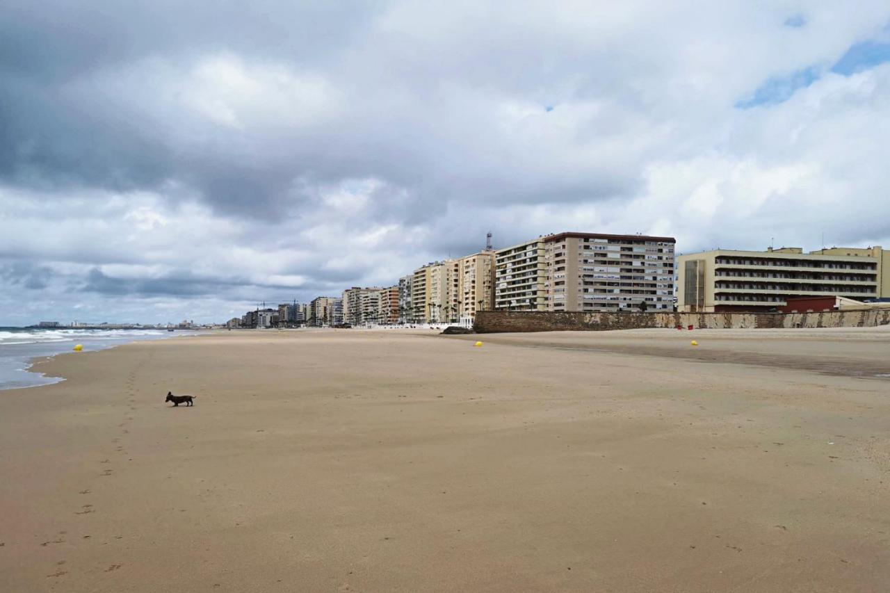 Romantica Vista Al Paseo Maritimo De 카디스 외부 사진